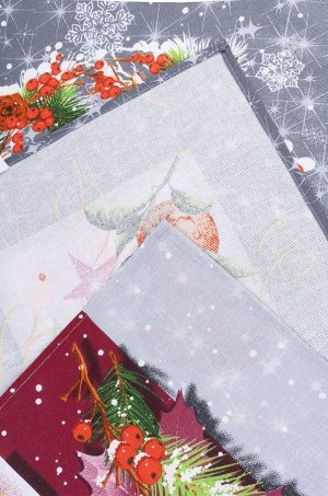 Набор полотенец из рогожки с петельками 3 шт Happy Fox Home
