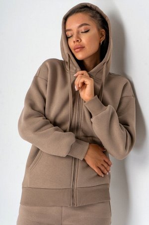 Женский костюм из футера с начесом Happyfox