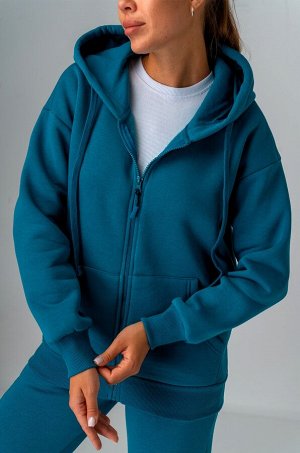Женский костюм из футера с начесом Happyfox