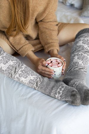 Женские шерстяные гольфы Happyfox