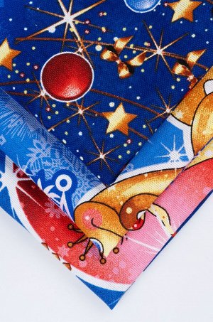 Набор полотенец из рогожки с петельками 3 шт Happy Fox Home
