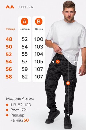 Мужские брюки из футера двухнитки Happyfox