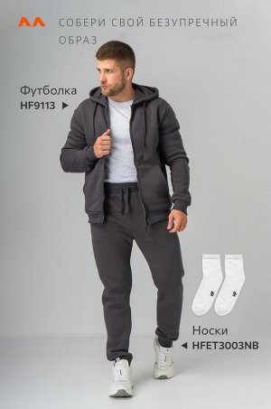 Мужской костюм из футера с начесом