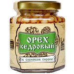 Ядро кедрового ореха в сосновом в сиропе /200 мл/ стекло