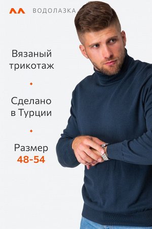 Мужской джемпер с высоким воротом