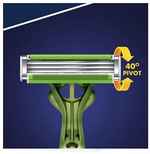 GILLETTE Станок бритвенный GILLETTE Blue 3 SIMPLE одноразовый с 3 лезвиями (4 шт.)