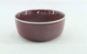 "Glaze" Салатник 15см, цв.бордовый