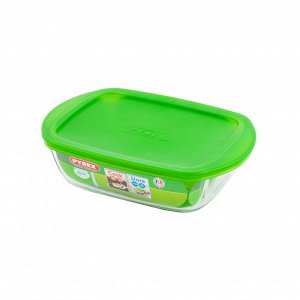 "Pyrex" Форма для запекания "Cook&Store" 23х15х6,5см, с крышкой, прямоугольная 215P000/5046