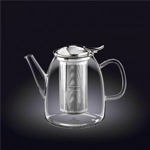 WILMAX Thermo Glass Заварочный чайник с металлическим фильтром 950мл WL-888808/A