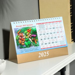 Календарь настольный, домик «Сад и огород. Лунный» 2025, 14?20 см