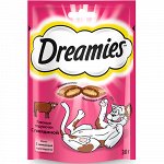 Dreamies Лакомство д/кош Подушечки с говядиной 30гр (1/10)