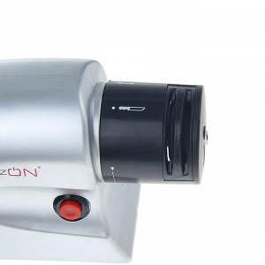 Ножеточка Luazon LTE-01, электрическая, для ножей/ножниц/отвёрток, 220 В, серая