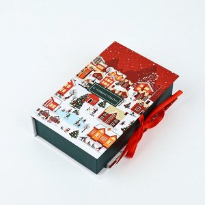 Коробка?книга «В ожидание чуда», 20 х 12.5 х 5 см, Новый год