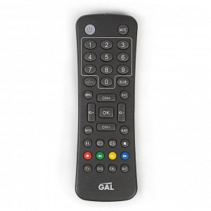 Пульт ДУ GAL LM-P150, для ТВ, Ресиверов, и т.д., 36 кнопок, универсальный, черный