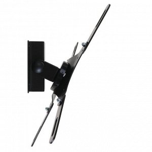 Кронштейн Trone LPS 40-11, для ТВ, наклонно-поворотный, 15"-23", 105 мм от стены, черный