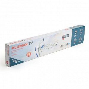 Антенна LUMAX DA2502P, уличная, пассивная, 12 дБи, 5В, DVB-T, DVB-T2, цифровая