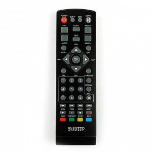 Приставка для цифрового ТВ "Эфир" HD-515, FullHD, DVB-T2, HDMI, RCA, USB, черная