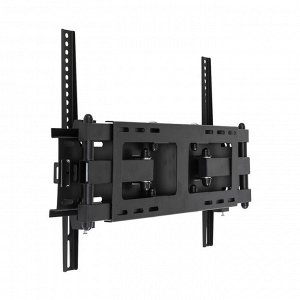 Кронштейн VLK TRENTO-9, для ТВ, наклонно-поворотный, 32"-90", 90-500 мм от стены, черный