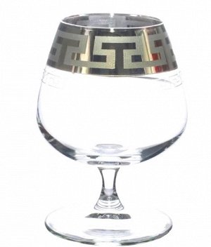 "Греческий узор" Набор бокалов для бренди 410мл 6 шт. GE03-1812