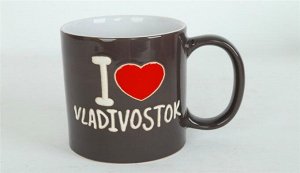 Кружка "Я люблю Владивосток" 480мл HG11-54B-8 ВЭД