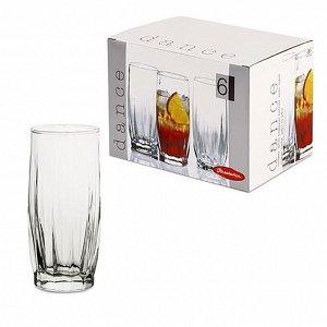 "PSB" DANCE" Набор стаканов высоких 6шт 320мл