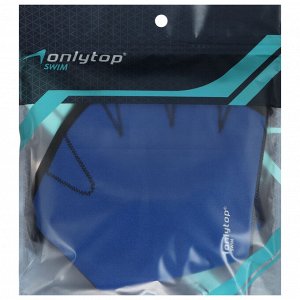 Перчатки для плавания ONYTOP, неопрен, 2.5 мм, цвет синий