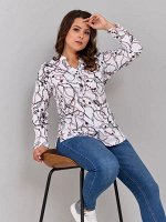 Блузка женская с длинным рукавом