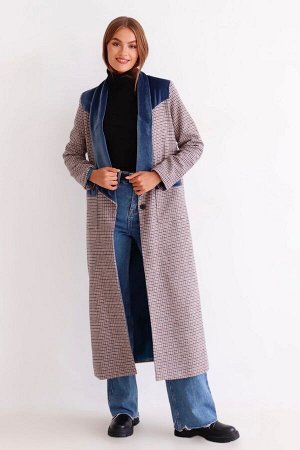 Пальто + ДЛИНА: 112 (+-3) см.
+ СОСТАВ: ПЭ 80%, шерсть 20%; подклад: ПЭ 100%
+ ПАРАМЕТРЫ МОДЕЛИ: 85/61/92, рост модели 178,5 см.
+ ОБРАЗЕЦ НА МОДЕЛИ: 44-46