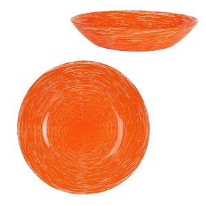 "Brashmania Orange" Тарелка суповая 20см P1384