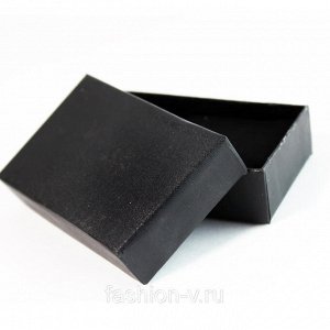 Подарочная коробочка для украшений/ черная(5*8 см)