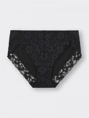 GU - кружевные трусики - 09 BLACK