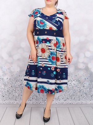 Платье Длина изделия: Красивое платье. Отличный выбор для женского гардероба.