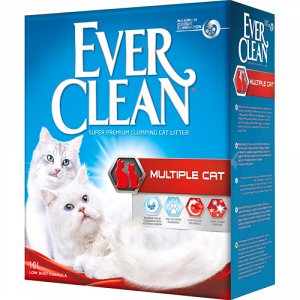 Ever Clean Multiple Cat Наполнитель д/кош комкующийся для нескольких кошек 10л (1/1)