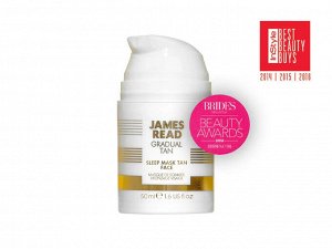 JR Ночная маска для лица уход и загар Sleep Mask Face Tan 50 мл