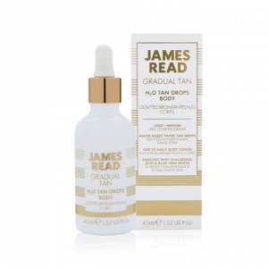 JR Капли-концентрат для тела H2O Tan Drops Body, 45мл