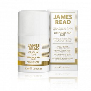 JR Ночная маска для лица уход и загар Sleep Mask Face Tan 50 мл