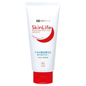 Профилактическая КРЕМ-пенка для умывания для проблемной кожи лица, склонной к акне «Skin Life» (туба) 130 г / 24