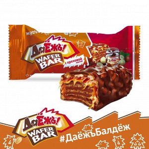 Махеев Конфеты "ДаЁжъ" WAFER BAR 50гр шоу бокс (1/4/20) с ореховой пастой