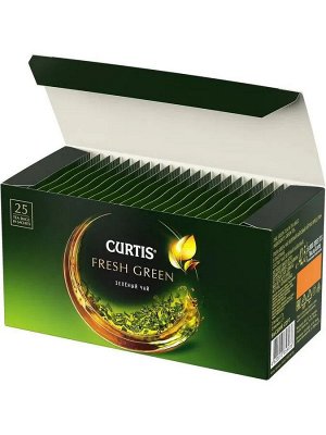 Чай Curtis Fresh Green 1.7*25пак (1/12) зеленый китайский сашет 101012/102201