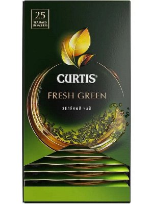 Чай Curtis Fresh Green 1.7*25пак (1/12) зеленый китайский сашет 101012/102201