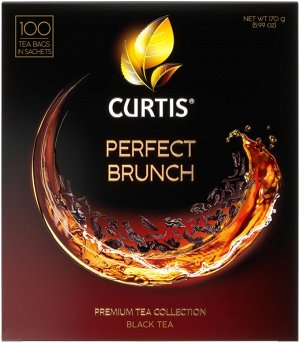 Чай Curtis Perfect Brunch 1.7*100пак (1/8) черный сашет 102119/102218