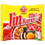 Лапша Оттоги Джин Рамен 120гр м/у (1/20) острая со вкусом грибов