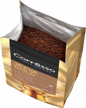 Кофе Coffesso JEZVA GOLD 100г м/у (1/10) молотый 102523
