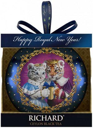 Чай Richard Year of the Royal Tiger 40гр жесть (1/12) черн.круп.лист. 101535