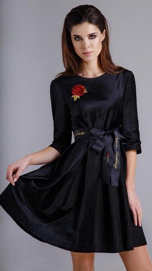 Платье Vladini 880 черный