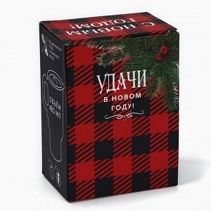 СИМА-ЛЕНД Термокружка «Удачного Нового года», с USB кабелем, 450 мл
