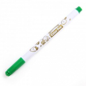 Фломастеры 24 цвета "Мышка", в пластиковом пенале с ручкой, вентилируемый колпачок