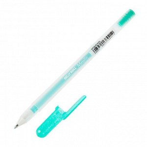 Ручка гелевая для декоративных работ Sakura Gelly Roll Metallic 0.8 мм зелёный