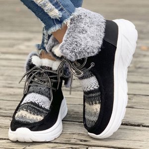 Утепленные ботинки зимние женские