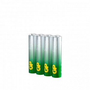 Батарейка алкалиновая GP Super, AAA, LR03-4S, 1.5 В, спайка, 4 шт.